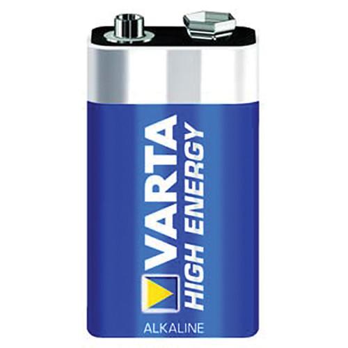 Varta 9V High Energy Alkaline Battery V4922121411, Varta, 9V, High, Energy, Alkaline, Battery, V4922121411,
