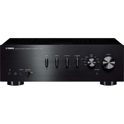Yamaha A-S301 Integrated Amplifier (Black) A-S301BL, Yamaha, A-S301, Integrated, Amplifier, Black, A-S301BL,