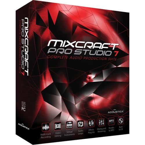 Acoustica Mixcraft Pro Studio 7 - Multi-Track Recording ACTA-80