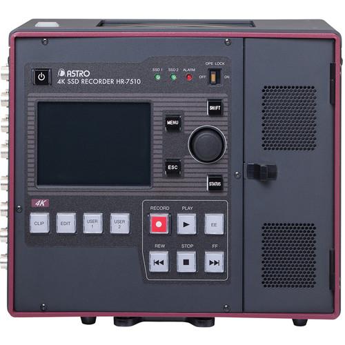 Astro Design Inc HR-7510 Portable Uncompressed 4K SSD HR-7510, Astro, Design, Inc, HR-7510, Portable, Uncompressed, 4K, SSD, HR-7510