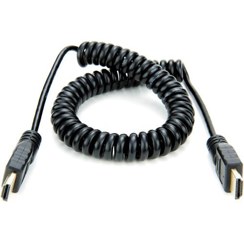 Atomos Full HDMI to Full HDMI Coiled Cable ATOMCAB011, Atomos, Full, HDMI, to, Full, HDMI, Coiled, Cable, ATOMCAB011,