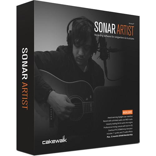 Cakewalk SONAR Artist - Audio Software 10-CSAR1.00-90CL
