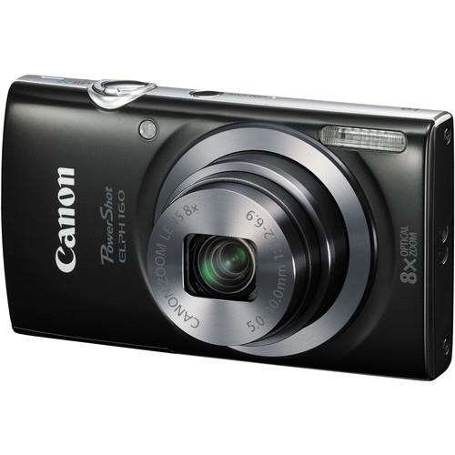 Canon PowerShot ELPH 160 Digital Camera (Black) 0134C001, Canon, PowerShot, ELPH, 160, Digital, Camera, Black, 0134C001,