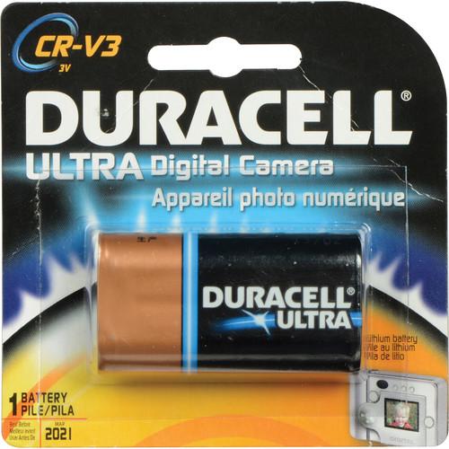 Duracell Ultra CR-V3 Lithium Manganese Dioxide Battery DLCRV3BPK, Duracell, Ultra, CR-V3, Lithium, Manganese, Dioxide, Battery, DLCRV3BPK