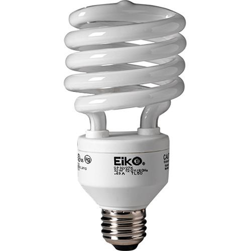 Eiko SP32/27K Spiral Fluorescent Lamp (32W/120V) SP32/27K, Eiko, SP32/27K, Spiral, Fluorescent, Lamp, 32W/120V, SP32/27K,