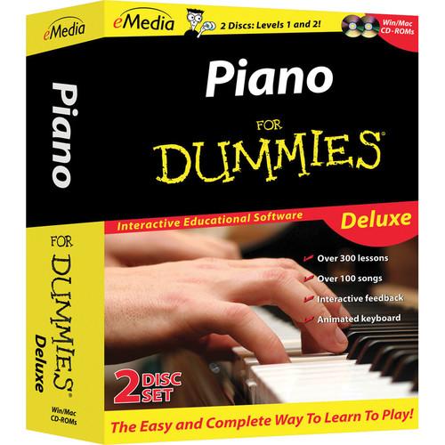 eMedia Music  Piano for Dummies Deluxe FD09105DLM, eMedia, Music, Piano, Dummies, Deluxe, FD09105DLM, Video