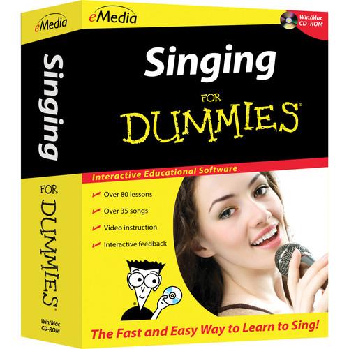 eMedia Music Singing for Dummies Level 1 FD08111DLW, eMedia, Music, Singing, Dummies, Level, 1, FD08111DLW,