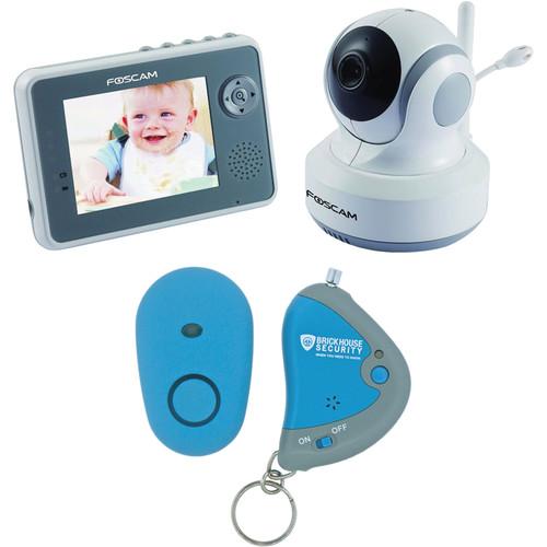 Foscam Digital Video Baby Monitor With Child Locator Bundle