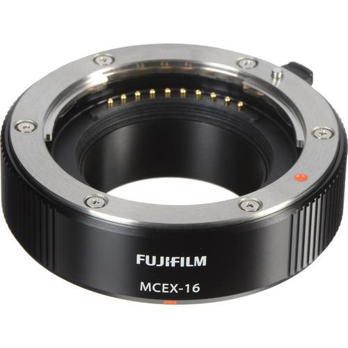 Fujifilm MCEX-16 16mm Extension Tube for Fujifilm 16451744, Fujifilm, MCEX-16, 16mm, Extension, Tube, Fujifilm, 16451744,