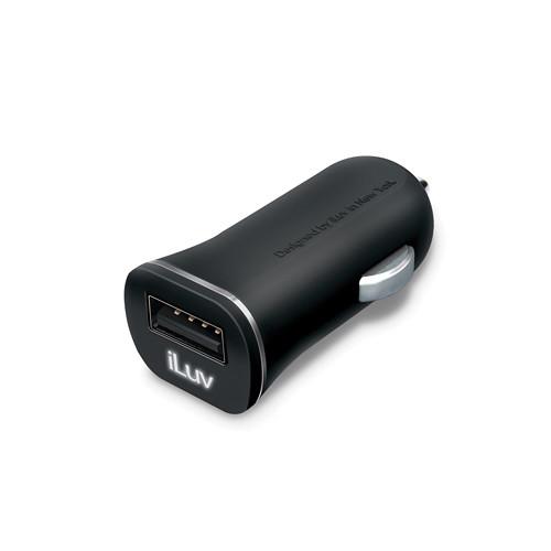 iLuv MobiSeal Micro Size USB Car Charger IAD530BLK