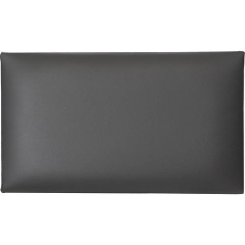 K&M 13840 Leather Seat Cushion (Black) 13840-400-00