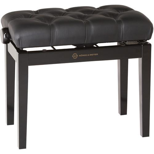 K&M 13980 Piano Bench with Quilted Imitation 13980-200-21