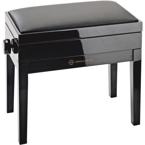 K&M Piano Bench with Sheet Music Storage & 13951-200-21