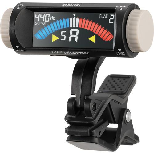 Korg Sledgehammer Clip-On Guitar & Bass Tuner SHG1, Korg, Sledgehammer, Clip-On, Guitar, Bass, Tuner, SHG1,