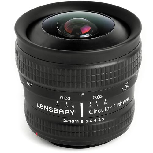 Lensbaby 5.8mm f/3.5 Circular Fisheye Lens for Sony A LBCFES, Lensbaby, 5.8mm, f/3.5, Circular, Fisheye, Lens, Sony, A, LBCFES,