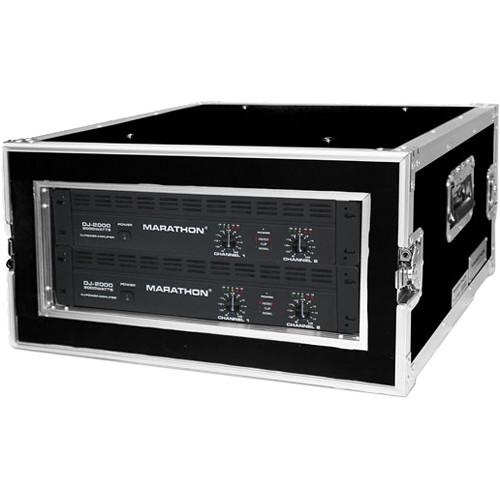 Marathon 4U Shock Mount Amplifier Deluxe Case MA-4UADSM21