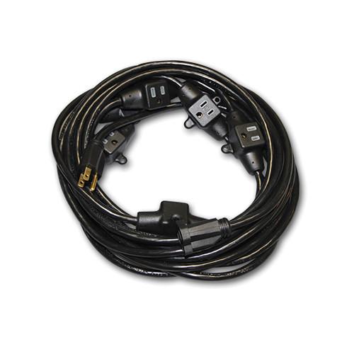 Milspec 14-Gauge Multi-Outlet Power Cable D19006339, Milspec, 14-Gauge, Multi-Outlet, Power, Cable, D19006339,