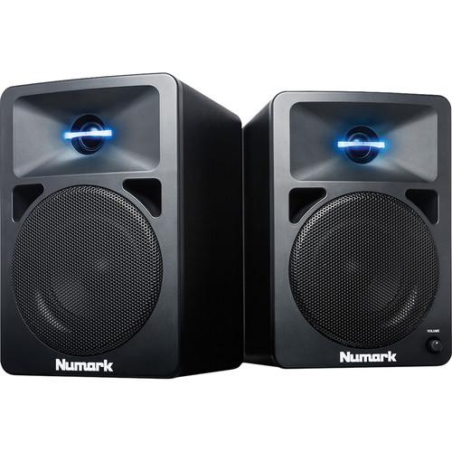 Numark N-Wave 580- Powered Desktop DJ Monitors (Pair) N-WAVE 580