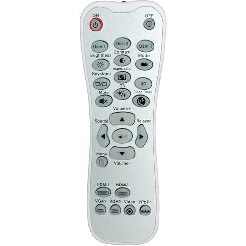 Optoma Technology Backlit Remote Control for HD26, SP.8ZE01GC01, Optoma, Technology, Backlit, Remote, Control, HD26, SP.8ZE01GC01