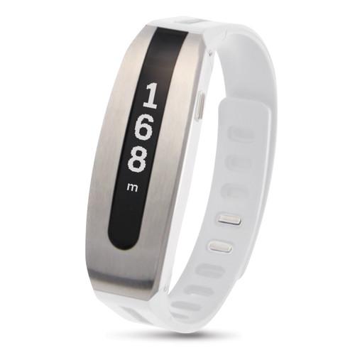 Papago GOLiFE CARE Smart Fit Band (Silver/White) GLCSW-US