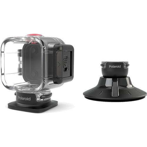 Polaroid Waterproof Case and Suction Mount POLC3WSM