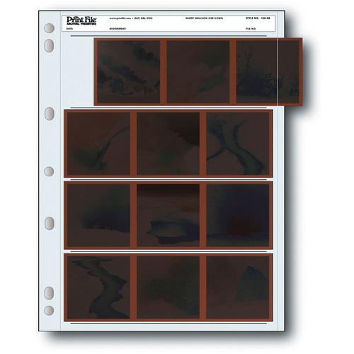 Print File Archival Storage Page for Negatives, 6x6cm - 020-0190