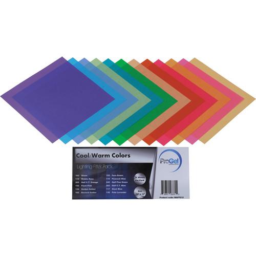 Pro Gel Cool/Warm Colors Filter Pack 12 x 12