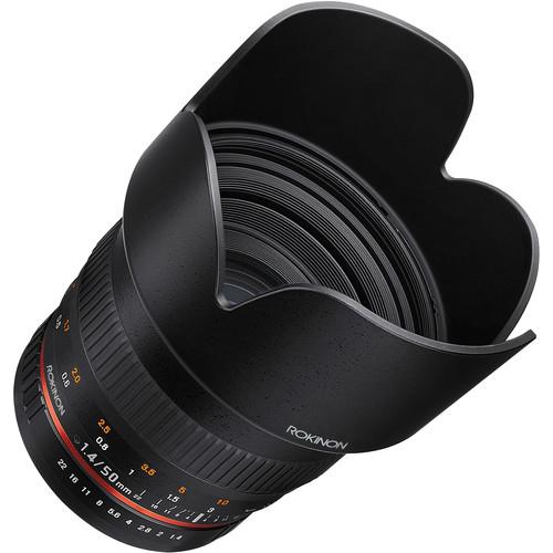 Rokinon 50mm f/1.4 AS IF UMC Lens for Sony A-Mount 50M-S