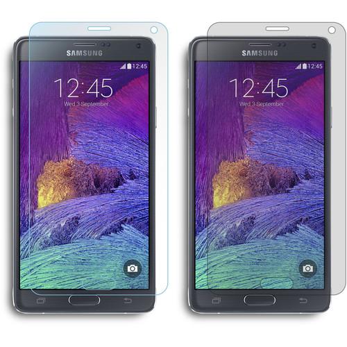 rooCASE Two Anti-Glare and Two HD Clear Screen RC-SAM-NOTE4-AGHD