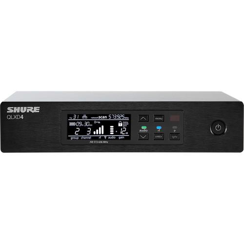 Shure  QLXD4 Digital Wireless Receiver QLXD4-J50