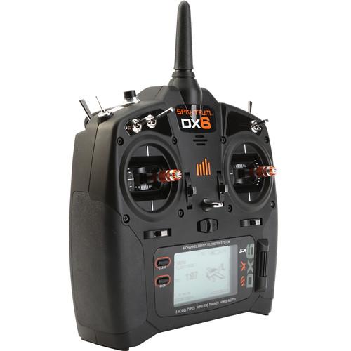 Spektrum DX6 6-Channel DSMX Transmitter for RC Aircraft SPMR6700