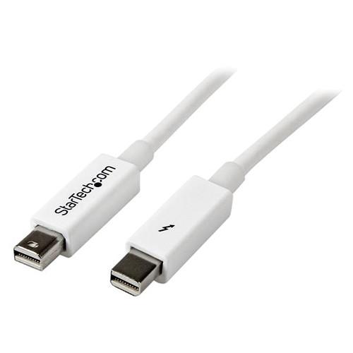 StarTech Male to Male Thunderbolt Cable (9.8', White) TBOLTMM3MW