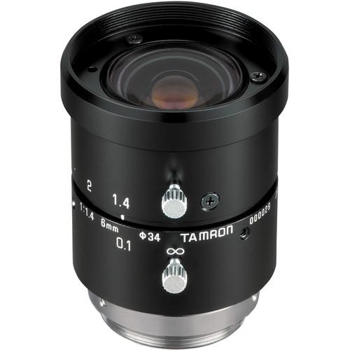 Tamron  C-Mount 6mm Fixed Focal Lens M118FM06