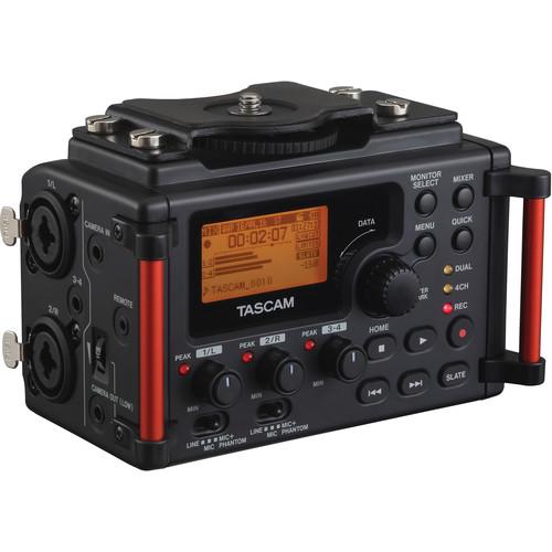 Tascam DR-60DMKII 4-Channel Portable Recorder for DSLR &, Tascam, DR-60DMKII, 4-Channel, Portable, Recorder, DSLR,
