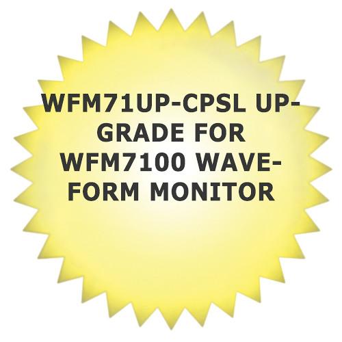 Tektronix WFM71UP-CPSL Upgrade for WFM7100 Waveform WFM71UPCPSL