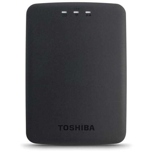 Toshiba 1TB Canvio AeroCast Wireless Portable Hard HDTU110XKWC1, Toshiba, 1TB, Canvio, AeroCast, Wireless, Portable, Hard, HDTU110XKWC1