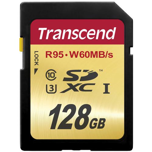 Transcend 128GB UHS-1 SDXC Memory Card (Speed Class 3, 2-Pack), Transcend, 128GB, UHS-1, SDXC, Memory, Card, Speed, Class, 3, 2-Pack,