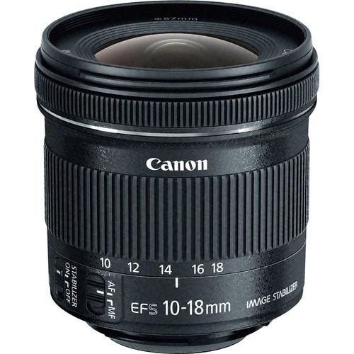 Used Canon EF-S 10-18mm f/4.5-5.6 IS STM Lens 9519B008AA