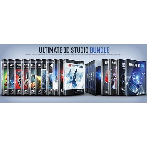 Video Copilot Ultimate 3D Studio Bundle ULTIMATE3DSTUDIOBUNDLE