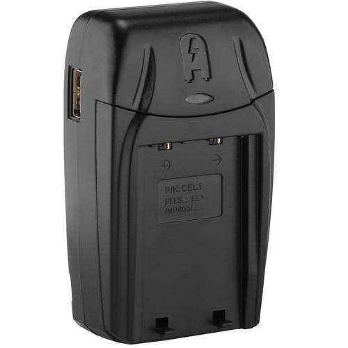 Watson Compact AC/DC Charger for EN-EL1 or NP-800 Battery C-3402
