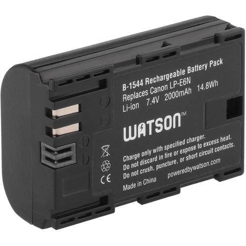 Watson LP-E6N Lithium-Ion Battery Pack (7.4V, 2000mAh) B-1544, Watson, LP-E6N, Lithium-Ion, Battery, Pack, 7.4V, 2000mAh, B-1544