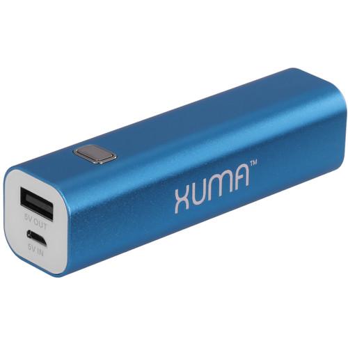 Xuma 2600 mAh Portable Power Pack (Blue) BUB-A26BL