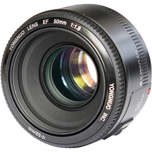 Yongnuo 50mm f/1.8 Lens for Canon EF Mount YN50MM 1.8, Yongnuo, 50mm, f/1.8, Lens, Canon, EF, Mount, YN50MM, 1.8,