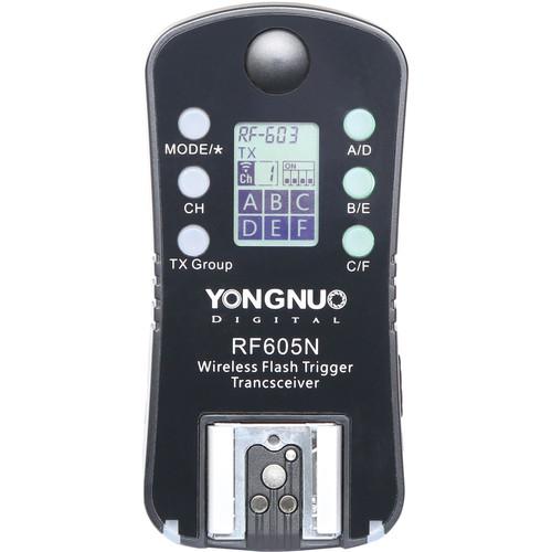 Yongnuo RF-605-N II Wireless Transceiver Kit for Nikon RF-605 N