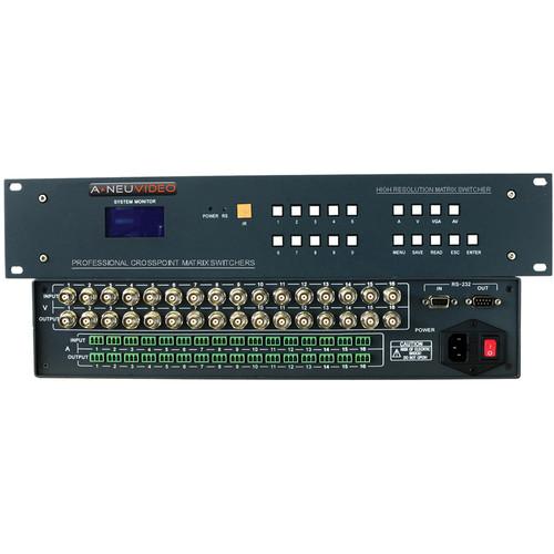 A-Neuvideo 32x8 AV Serial Matrix Switcher ANI-V3208