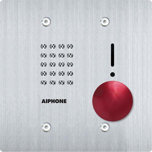 Aiphone IS-SSR-2G 2-Gang Audio Door Station with Red IS-SSR-2G