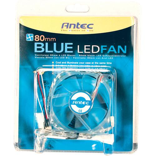 Antec Blue LED 80mm Cooling Fan BLUE LED 80MM FAN, Antec, Blue, LED, 80mm, Cooling, Fan, BLUE, LED, 80MM, FAN,