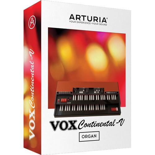 Arturia Vox Continental V - Vintage Organ Virtual 210314