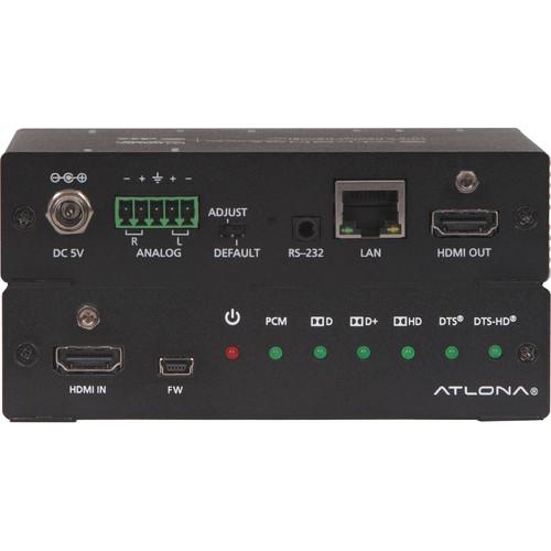 Atlona 4K/UHD HDMI Multi-Channel Digital to AT-UHD-M2C-BAL, Atlona, 4K/UHD, HDMI, Multi-Channel, Digital, to, AT-UHD-M2C-BAL,