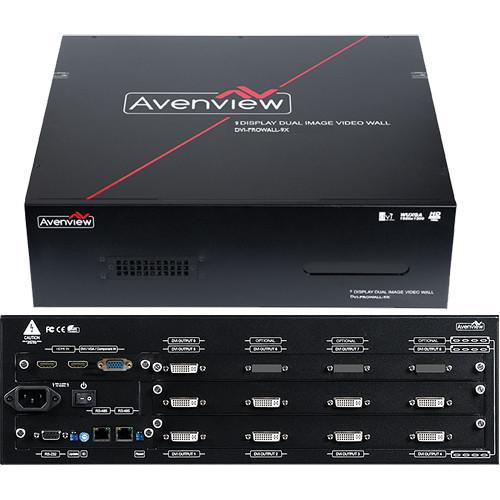 Avenview DVI-PROWALL-9X 9-Display Videowall DVI-PROWALL-9X